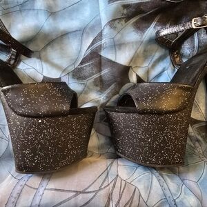 Black Platform Women's Shoes